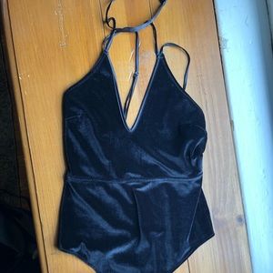 Velvet body suit. Kendal and Kylie